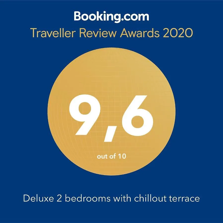 Deluxe 2 Bedrooms With Chillout Terrace Playa Paraiso  Apartment