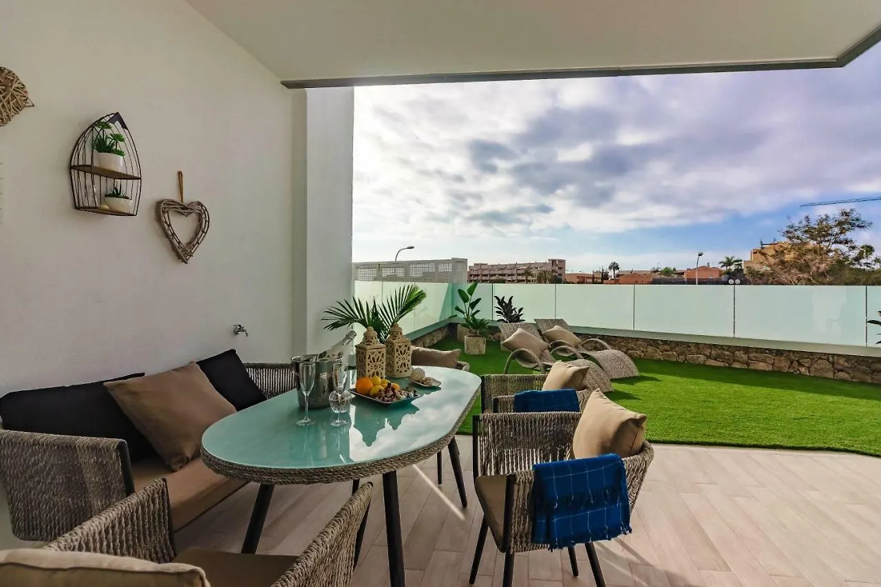 Deluxe 2 Bedrooms With Chillout Terrace Playa Paraiso  Apartment